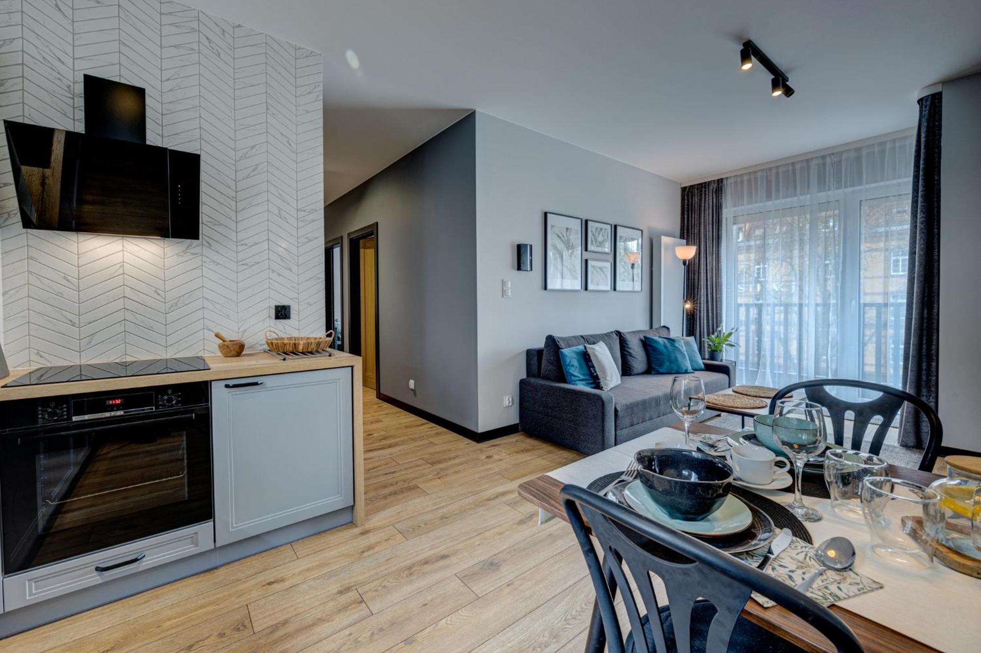 Lm Apartamenty Narutowicza Kamienica Nova 2-3 Szczecin Kültér fotó